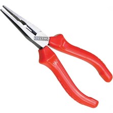 Kırmızı Uzun Kargaburun Düz Uçlu Opak Seri, 180 Mm, Profesyonel Kalite