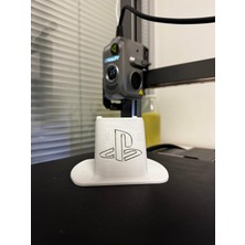 Hepta Collection TRAK3D Ps5 Kol Standı Beyaz - Tekli Playstation 5 Kontrolcü Standı - Daylight Dock Edition