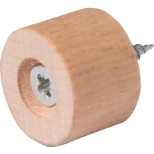 X-Perk Masa Sandalye Mobilya Koltuk Ayak Yükseltici 6'lı Set Boy  25 mm Çap 25 mm