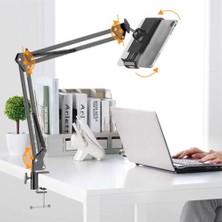 Delixa 38511 Ms 03 Masa Tablet Telefon Tutucu, Siyah