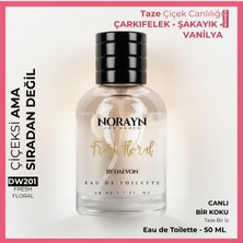 Norayn By Daevon Fresh Floral Kadın Parfüm 50 ml Edt – Çarkıfelek Meyvesi & Şakayık Çiçeksi Koku, Günlük Kullanıma Uygun Parlak Feminen Stil