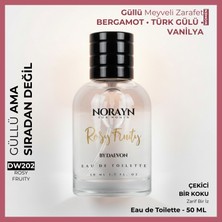 Norayn By Daevon Rosy Fruity Kadın Parfüm 50 ml Edt – Gül & Meyvemsi Çiçeksi Koku, Günlük Kullanıma Uygun Feminen Stil