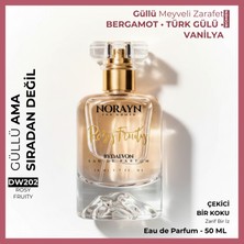 Norayn By Daevon Rosy Fruity Kadın Parfüm 50 ml Edp – Gül & Meyvemsi Çiçeksi Koku, Yoğun ve Baştan Çıkarıcı Feminen Imza
