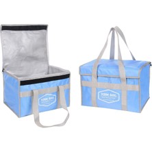 Özbience Katlanabilir Termo Çanta, Isı Yalıtımlı, Kamp ve Piknik Için 36 Lt