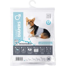 Hepta Collection M-Pets Erkek Köpekler Için Yıkanabilir Külot Xs