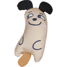 Hepta Collection Peluş Kedi Oyuncağı Kedi Otlu Catnipli Bej 1 Adet