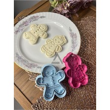 Hepta Collection Gingerbread Kurabiye Adam & Kurabiye Kadın Kurabiye Kalıp Seti (2'li)