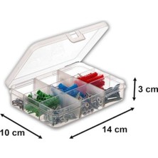 220 Parça Çok Amaçlı Vida Seti, Dayanıklı ve Güvenilir Tamir Malzemeleri