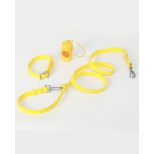 Hepta Collection Bruno Society Boyun Tasması Seti, Sarı, M