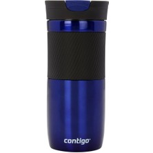 Hepta Collection Üniseks Byron Içecek Şişesi Snapseal Termos BARDAK,LACIVERT,470 ml