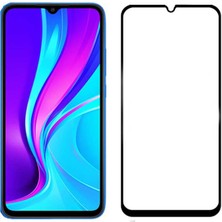 Hepta Collection Elfia ile Uyumlu A50 Ekran Koruyucu Nano Tam Kapatan Fib Siyah