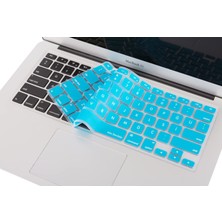 Hepta Collection MacBook Silikon Klavye Kaplama Air Pro Eski USB Li Modeller 2008-2017 Uyumlu Ultra Ince Koruyucu Fil