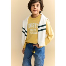 DeFacto Oversize Geniş Kalıp Baskılı Sweatshirt Erkek Çocuk G6170A826SP