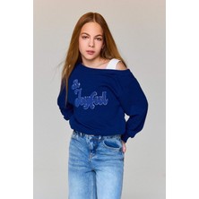 DeFacto Carmen Yaka Sweatshirt Kız Çocuk G6827A826SP