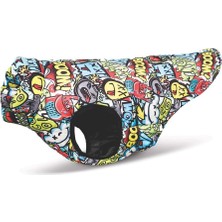 Hepta Collection M-Pets Urbansytle Winter Ceket Multicolor L