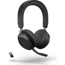 Hepta Collection Evolve2 75 Kablosuz Pc Kulaklık, 8 Mikrofon Teknolojisi, Çift Köpük Stereo Kulaklık, Gelişmiş Aktif