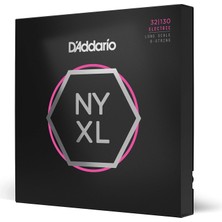 Hepta Collection D'addario NYXL32130 Bas Gitar Tel Seti, Nyxl Serisi, Nikel Sarim, Long