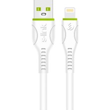 Hepta Collection S-Link SL-X202 2A Lightning Güvenli Hızlı Data + Sarj Kablosu