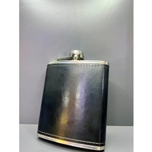 Özbience Paslanmaz Çelik Viski ve Likör Matarası, 7 Oz, Şık ve Dayanıklı Tasarım