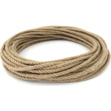 120M 4mm Jüt Halat Kendir Urgan, Dekorasyon ve Hobi Kullanımı