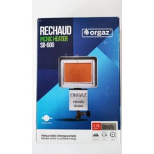 Özbience Taşınabilir Kamp Piknik Soba, Isıtıcı ve Dedantörlü, Pratik ve Şık Tasarım