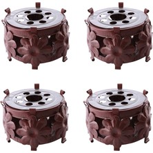 Özbience Jel Yakıtlı Piknik Çaydanlık ve Kamp Ocağı Seti, 4'lü Paket