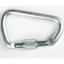 Edelweiss Z500 Vidalı Kilitli Çelik Karabina MZ500