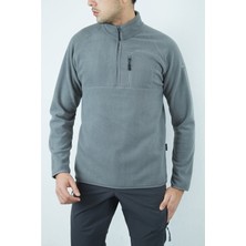 Alpinist Gamma Yarım Fermuarlı Erkek Polar 600508-GR