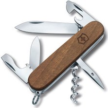 Victorinox Spartan Wood Ceviz Ağacı Yüzeyli Çakı 1.3601.63