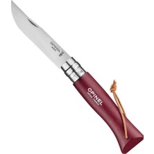 Opinel Inox No 8 Bordo Paslanmaz Çelik Çakı OP-002213