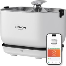 Hepta Collection Xenon Akıllı Otomatik Şarj Edilebilir Sensörlü Kedi Köpek Su Pınarı Kablosuz Ultra Sessiz Evcil Hayv