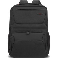 Hepta Collection Mack Business x MCC-804 14.1 Inç Laptop Sırt Çantası, Mackbook Sırt Çantası, USB Şarj Portlu Bilgisa