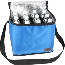 Özbience Yalıtımlı Askılı Termal Çanta Çiftli Soğutucu Piknik Seti Hediye