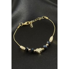 Nacario Dikdörtgen Kristal Bileklik