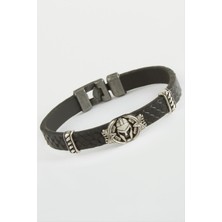 Nacario Mifer Kaliteli Suni Deri Bileklik