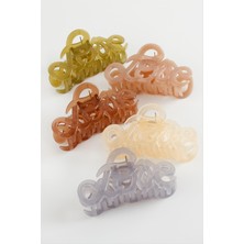 Nacario Love Yazılı Renkli Mandal Toka 8 cm