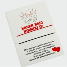 Nacario Kader Bağı Kırmızı Ip Bileklik