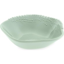 Delixa Jumbo Melamin Mint Yeşili Çukur Tabak 15.5X15.2X4.3 cm