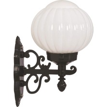 Delixa 68187 Bahçe Aplik, 60 W, Siyah