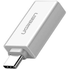 Delixa USB 3.0 Type-C Dönüştürücü Adaptör, Beyaz