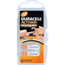 Delixa 60X Activair Tip 13 Turuncu Işitme Cihazı Pili