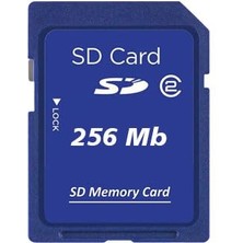 Delixa Sd Hafıza Kartı 256 MB Fotoğraf Makinaları Için Sd Hafıza Kartı 256 MB