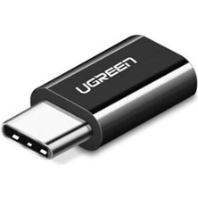 Delixa Micro USB To Type-C Dönüştürücü Adaptörü, Siyah