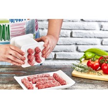 Delixa Kolay Tekirdağ Köfte Kalıbı ve Aparatı - Pratik Tekirdağ Köfte Yapma Aracı | Evde Mükemmel Şekilde K