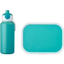 Delixa Mola Seti Turkuaz – Içecek Şişesi ve Beslenme Bento Kullanımı ile – Okul ve Boş Zaman Için Ideal – B
