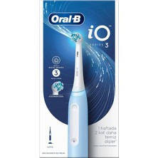 Delixa Oral-B Io 3 Şarjlı Diş Fırçası - Mavi