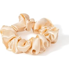 Delixa Beauty Pillow Saç Tokası Yüzde Yüz Ipek Bej