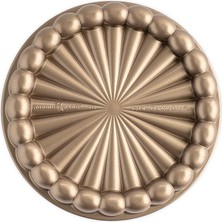 Delixa Nordic Ware 83577 Charlotte Kek Kalıbı, Tek Boy, Altın Rengi.