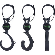 Delixa Bebek Arabası Kancası, Siyah