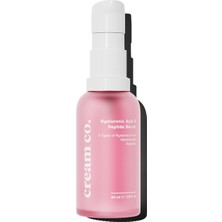 Delixa Cream Co. Hyaluronic Acid Peptide Serum Aydınlatıcı Nemlendirici Canlandırıcı Serum 30 ml